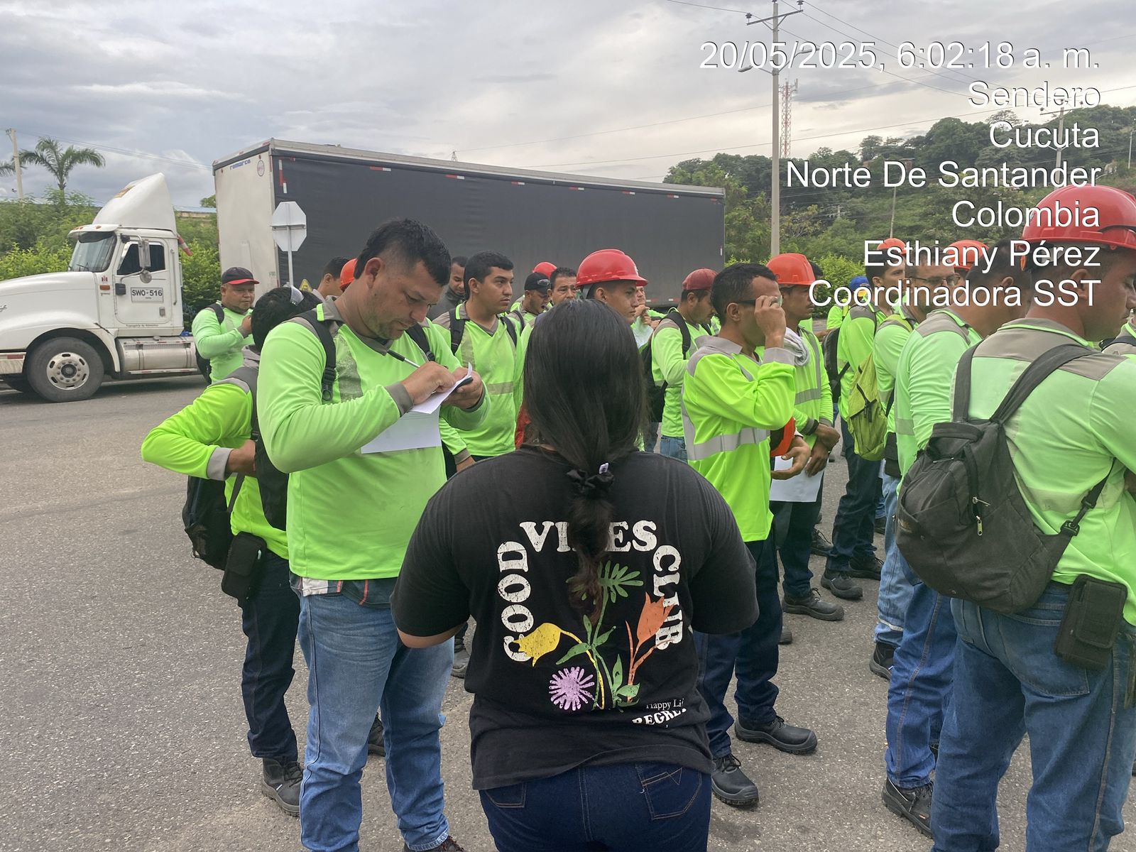 Evidencia de capacitación